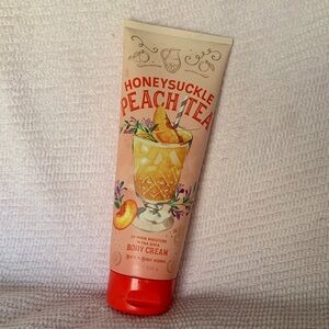 Bath & Body Works Honeysuckle Peach Tea Body Cream - Pink, Orange, Yellow